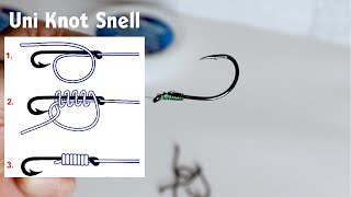 How to snell a hook the right way [upl. by Ahsotan]