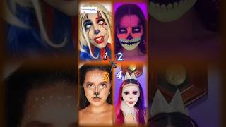 which one is better🫣 MEGA😱 WORLDWIDE😭😱makeup tiktok makeup halloween fypシ sfx [upl. by Rubbico]