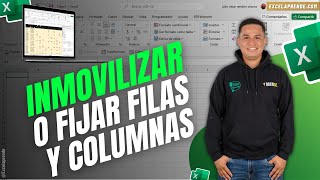 🎯 Inmovilizar paneles o fijar filas en Excel 🔎 para poder ver todos los datos [upl. by Notneuq]