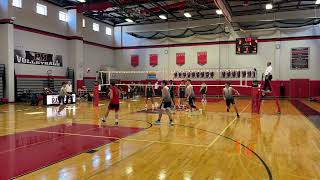 Ward Melville at Patchogue Medford High School  Boys Volleyball  10524 [upl. by Cooper]