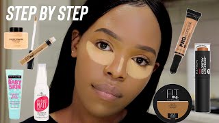 step by step quotSuper Affordablequot Makeup For Beginners beginners makeup tutorial TebelloRapabi [upl. by Barthelemy]