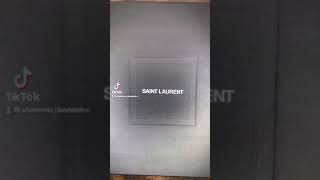 SAINT LAURENT OPYUM SANDAL UNBOXING [upl. by Shaffert581]