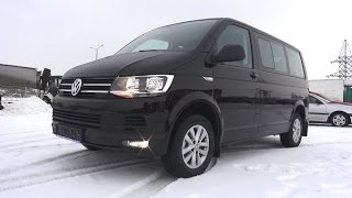 2017 Volkswagen Caravelle T6 20 TDI DSG Start Up Engine and In Depth Tour [upl. by Winny]