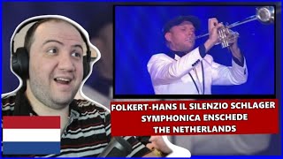 FolkertHans Il Silenzio Schlager Symphonica Enschede The Netherlands Holland Teacher Paul Reacts 🇳🇱 [upl. by Ashby303]