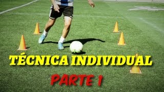 Ejercicios para mejorar la técnica individual y de regate en el FutbolANDRETI LEAL [upl. by Tranquada]