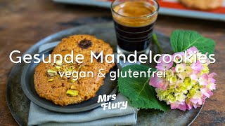 Gesunde Mandel Cookies glutenfrei vegan [upl. by Meagher]