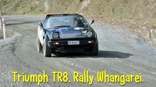 Triumph TR8 Rally Whangarei [upl. by Icnarf441]