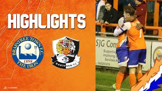 HIGHLIGHTS  Braintree Town vs Dartford 12324 20 [upl. by Eicnahc]