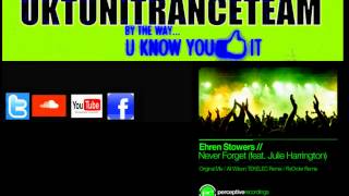 Ehren Stowers feat Julie Harrington  Never Forget ReOrder Remix Perceptive Recordings HD [upl. by Arriec132]