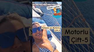 Yelkenlimiz Doris5vlog geliyor⛵️🧿doris yelkenlitekne denizdeyaşam yelkenlicift deniz [upl. by Aicert]