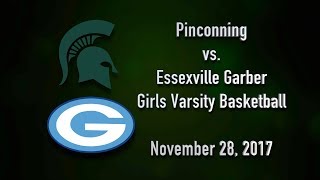 BCTV Sports  Pinconning vs Essexville Garber Girls Varsity Basketball Nov 28 2017 [upl. by Yeblehs]