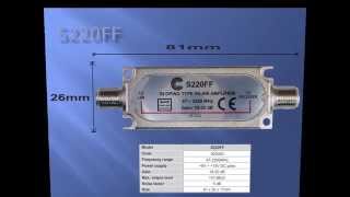 InLine satellite amplifier S220FF with installation instructions [upl. by Aehsa]