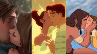 Top 8 Best First Kisses in Cartoon [upl. by Aicilf778]