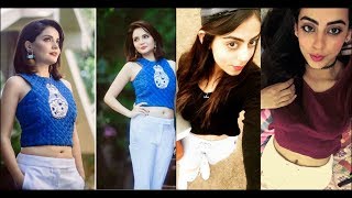 Armeena Khan  Yashma Gill Hot amp Rare Navel Show Collection  Pakistani Actress [upl. by Inamik]