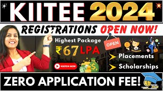 🤩KIITEE 2024 Reg Begun💥BTech from KIIT💫Kalinga Engineering Entrance Exam KIITEE2024 BTech KIIT [upl. by Kenison940]