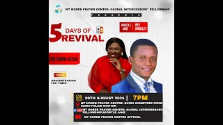 REVIVAL MEETING  DAY 5 11TH AUGUST 2024 [upl. by Siger]