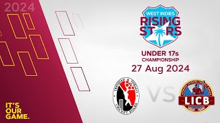 🔴 LIVE Trinidad amp Tobago v Leewards Islands  CWI Men’s Under 17  50 Over Championships 2024 [upl. by Conlon126]