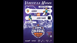 Lourdes Vs Jesús y María  semifinal 2 femenino  Copa Colegial Valladolid VuelvelaMagia [upl. by Belda]