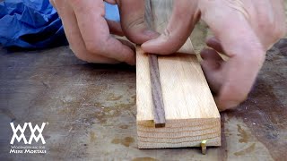 Add custom inlay to your woodworking projects Making your own is easy [upl. by Diana]