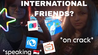 HOW TO MEET INTERNATIONAL FRIENDS face reveal FT MY FRIEND again on crack [upl. by Wade211]