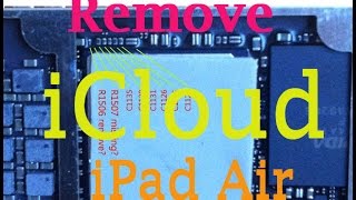 Update Bypass iCloud iPad Air  Full Detail and Schematic [upl. by Kaehpos]