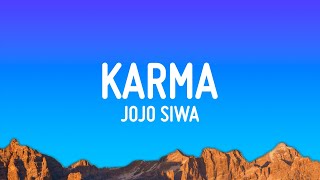 JoJo Siwa  Karma Lyrics [upl. by Aynatan893]