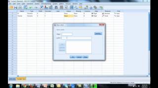 SPSS  Coding and Labeling Variables [upl. by Daley]