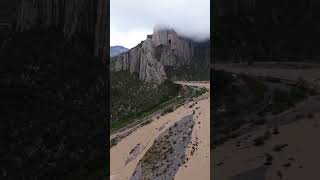 Así quedó la entrada de la Huasteca monterrey ciclón huasteca [upl. by Nesilla]