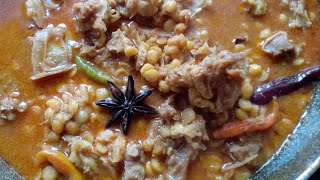 ছোলা বুটের ডাল দিয়ে মাংস।।chana dal recipe।Chola Buter Dal Diya khshir mansho।Mutton Head Recipe। [upl. by Sherwin]