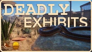 Exhibits for Australian Reptiles  Surprise Aviaries  Sandstone Eco Zoo  Planet Zoo  13 [upl. by Drahsir985]