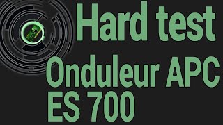 Onduleur APC BackUPS ES 700  Présentation  Test  Review [upl. by Zawde]