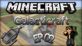 Minecraft  Galacticraft  Circuits électriques   EP02 FR [upl. by Ynaffi]