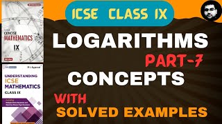 Logarithms Part7 Concepts ICSE Class 9 Maths with Solved Examples  PadhaiPhonePe [upl. by Einnaj]