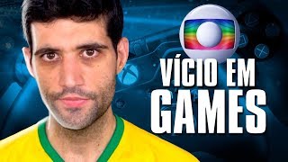 Vicio em video game vira DOENÇA e a GLOBO faz matéria no JORNAL NACIONAL [upl. by Droffats]