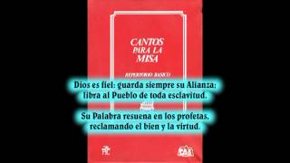 Dios es fiel Texto y música Albert Taulé  Canto para la misa canto de Cuaresma [upl. by Ahsemit]