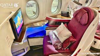 Qatar Airways A350 Business Class Review [upl. by Yoong]