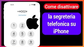 Come disattivare la segreteria telefonica su iPhone  disattivare la segreteria telefonica su iPhone [upl. by Aenneea]