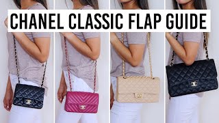 Chanel classic flap guide 2020 WATCH THIS BEFORE YOU BUY  4K [upl. by Acysej]