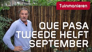 Wat te doen in de tweede helft van september 2023  Tuinmanieren [upl. by Langston]