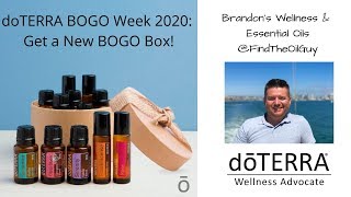 doTERRA BOGO Week 2020 Get a New BOGO Box [upl. by Aneeuqal580]