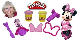 ♥♥ PlayDoh Minnie Mouse Boutique Set [upl. by Odravde904]