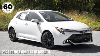 2024 Toyota Corolla Hatchback Review  One MAJOR Change [upl. by Malti]