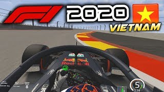 Driving the F1 2020 VIETNAM GRAND PRIX Onboard the Vietnam Street Circuit in Formula 1 [upl. by Accever]