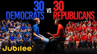 60 Republicans vs Democrats Debate the 2024 Election  Middle Ground [upl. by Surovy720]