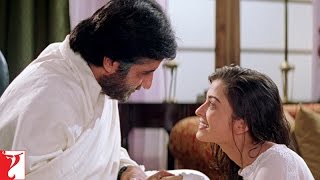 Aap Iss Duniya Ke Sabse Achche Papa Hain  Scene  Mohabbatein  Amitabh Bachchan Aishwarya Rai [upl. by Ahsiryt]