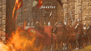 The Siege of Galend  Mount and blade 2 Bannerlord  Cinematic battle 4K [upl. by Minsk737]