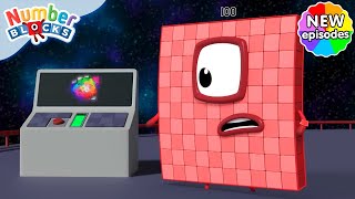 Space Division  S7 E15  Learn Times Tables  Numberblocks [upl. by Glynis]