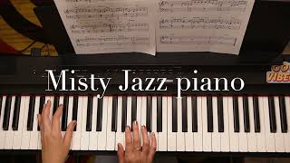 quotMistyquot Jazz piano Jazz Beginnings 3 Play a Standard  shell and open voicings [upl. by Aynotahs541]