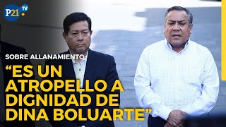 PREMIER ADRIANZÉN sobre allanamiento a LA CASA DE DINA BOLUARTE “Es un atropello a su dignidadquot [upl. by Collier]