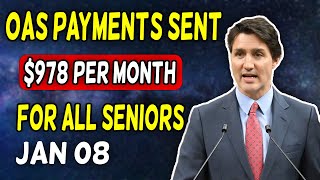 BIG NEWS Canadian Seniors to Receive 978 Month OAS Payments from CRA In Just Few Days [upl. by Ariec52]